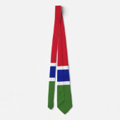 Gambiaanse vlag stropdas (Achterkant)