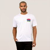 Gambiaanse vlag t-shirt (Voorkant volledig)