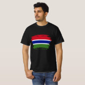 Gambiaanse vlag t-shirt (Voorkant volledig)