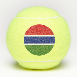 Gambiaanse vlag tennisballen