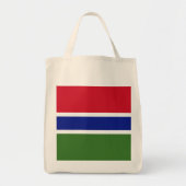 Gambiaanse vlag tote bag (Voorkant)
