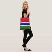 Gambiaanse vlag tote bag (Op model)