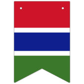 Gambiaanse vlag vlaggetjes (Eerste vlag)