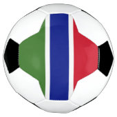 Gambiaanse vlag voetbal (Gedraaid)