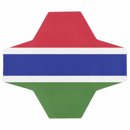 Gambiaanse vlag voetbal (Enkel)