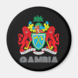 Gambian Emblem Magneet