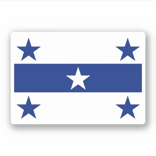 Gambiereilanden Sticker (Voorkant)