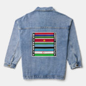 Gambiname en Noord-Cyprus Denim Jacket (Achterkant)