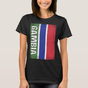 Gambische Vlag Gambia T-shirt