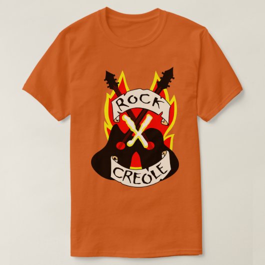 Gambit 97s Rock X Creole Crop Top T-shirt TShirt (Design voorkant)