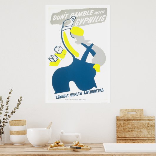 Gamble 1940 WPA Poster (Keuken)