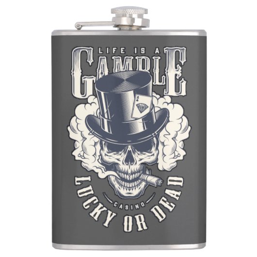 Gamble Flask Heupfles (Voorkant)