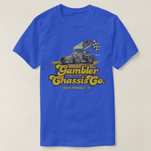 Gambler Chassis Co 1980 Classic TShirt (Design voorkant)