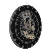 Gambler Death Skull Dartbord (Voorkant Links)