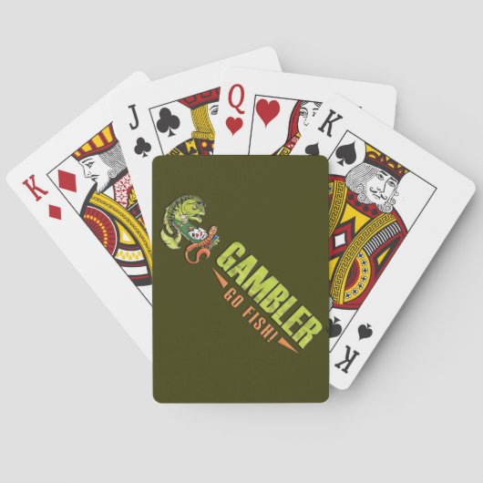 Gambler Lures Bicycle Playing Cards Pokerkaarten (Achterkant)
