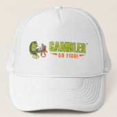 Gambler Original Logo Trucker Hat Pet (Voorkant)
