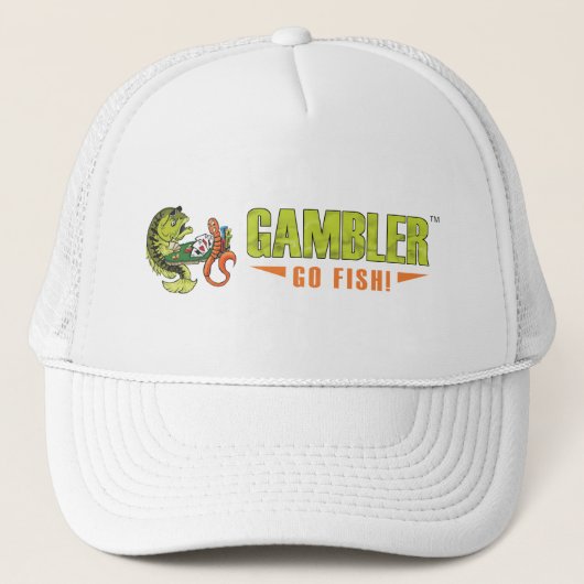 Gambler Original Logo Trucker Hat Trucker Pet (Voorkant)