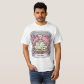 Gambler Skeleton Poker T-shirt (Voorkant volledig)