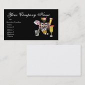 Gambler-Visitekaartje volledig aanpasbaar Visitekaartje (Voorkant / Achterkant)