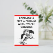 GAMBLEREN BRIEFKAART (Staand voorkant)