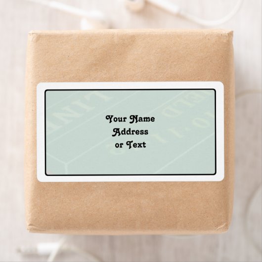 Gamblers Craps Table Afbeelding Etiket (Insitu)