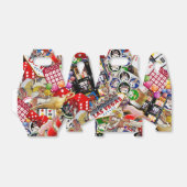 Gamblers Delight - Las Vegas Pictogrammen Achtergr Bedankdoosjes (Uitgevouwen)