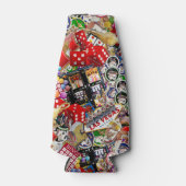 Gamblers Delight - Las Vegas pictogrammen Flesjeskoeler (Voorkant)