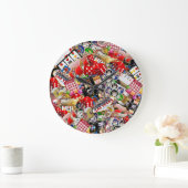 Gamblers Delight - Las Vegas pictogrammen Grote Klok (Huis)