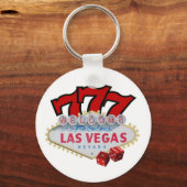 Gambler's Las Vegas Lucky Sleutelhanger. Sleutelhanger (Voorkant)