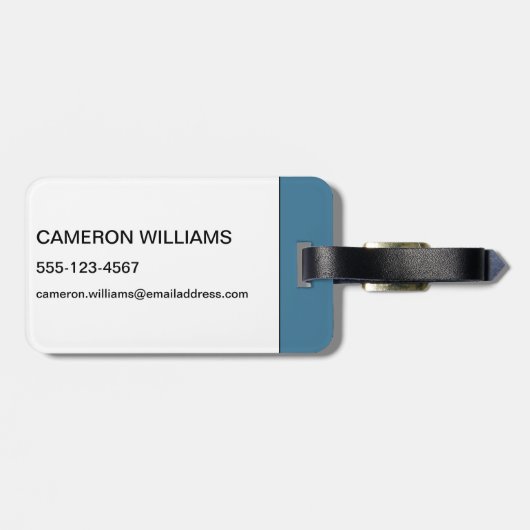 Gambling: Bet je AS dat ik doe Bagagelabel (Achterkant horizontaal)