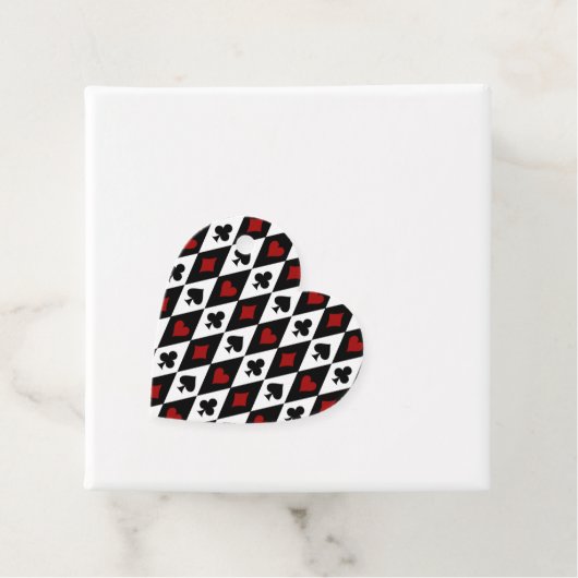 Gambling Blackjack Card Player Casino Las Vegas Bedankjes Labels (In situ)