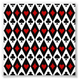 Gambling Blackjack Card Player Casino Las Vegas Foto Afdruk