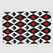 Gambling Blackjack Card Player Casino Las Vegas Golfhanddoek (Horizontaal)