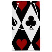Gambling Blackjack Card Player Casino Las Vegas Klein Cadeauzakje (Achterkant)