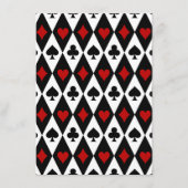 Gambling Blackjack Card Player Casino Las Vegas Menu (Voorkant)