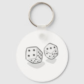 Gambling Dice Sleutelhanger (Voorkant)