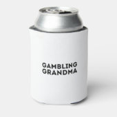 Gambling Grandma Blikjeskoeler (Blikje Achterkant)