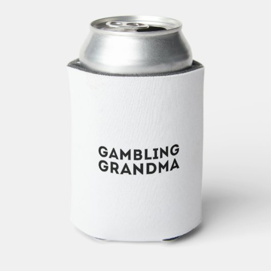 Gambling Grandma Blikjeskoeler (Blikje Achterkant)