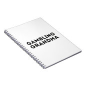 Gambling Grandma Notitieboek (Rechterzijde)