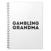 Gambling Grandma Notitieboek (Voorkant)