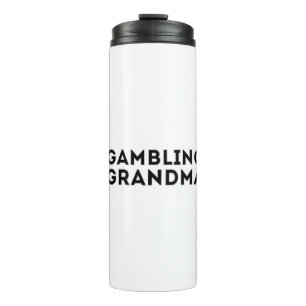 Gambling Grandma Thermosbeker