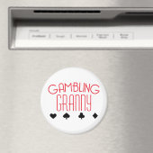 Gambling Granny Magneet (Insitu (Vaatwasser))