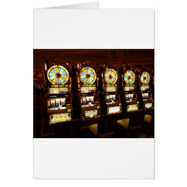 Gambling Machine One Armed Bandit Money Las Vegas (Voorkant)