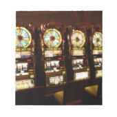 Gambling Machine One Armed Bandit Money Las Vegas Notitieblok (Voorkant)