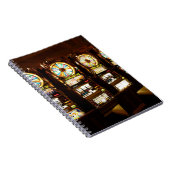 Gambling Machine One Armed Bandit Money Las Vegas Notitieboek (Rechterzijde)