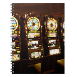 Gambling Machine One Armed Bandit Money Las Vegas Notitieboek