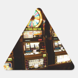 Gambling Machine One Armed Bandit Money Las Vegas Sticker