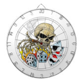 Gambling Skull Dartbord (Voorkant)