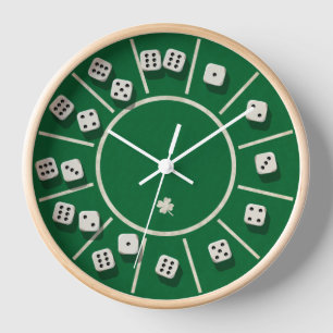 Gambling table dice