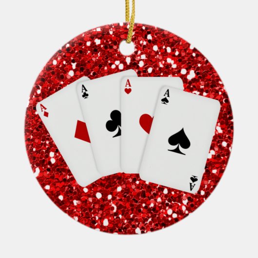 Gambling - Vegas Keramisch Ornament (Voorkant)